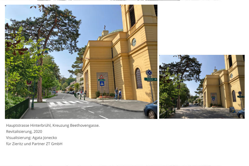 Agata Jonecko, Jonecko Arch3D, Revitalisierung Hauptstrasse Hinterbrühl